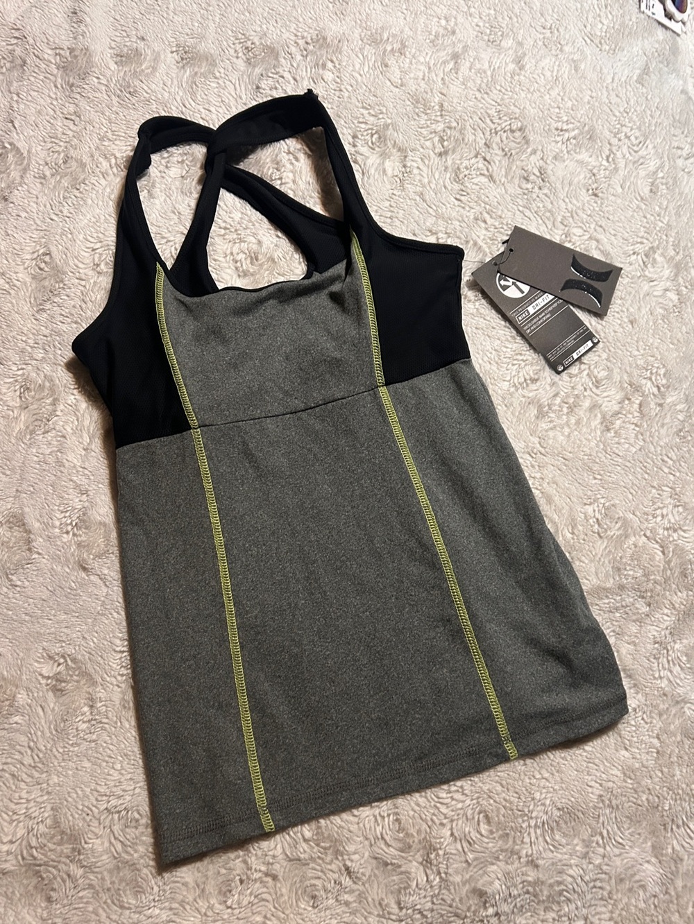 Hurley Black and Gray Tank Top-NWT